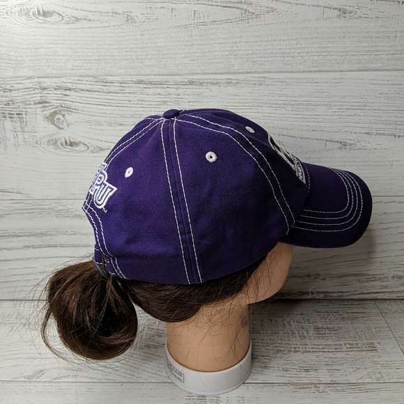 High Point University Panthers Purple Cap Hat HPU - Picture 3 of 7